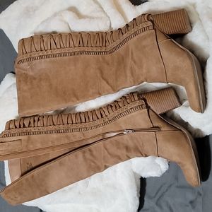 Fergalicious Heel Tall Boot